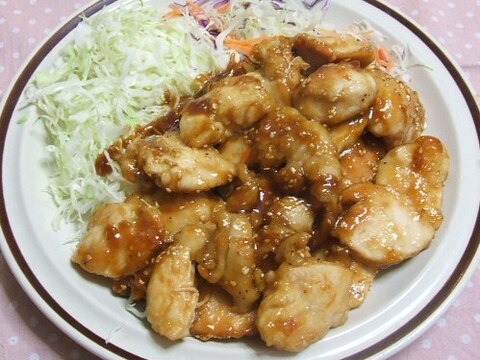 切り方にコツあり☆冷めても柔らか照り焼きチキン